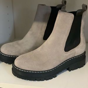 Marc fisher Chelsea boot- suede